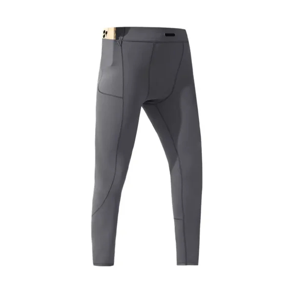 Men's sports fast drying leggings fall high elastic basketball training fitness pants sports running yoga compression pants - Image 2