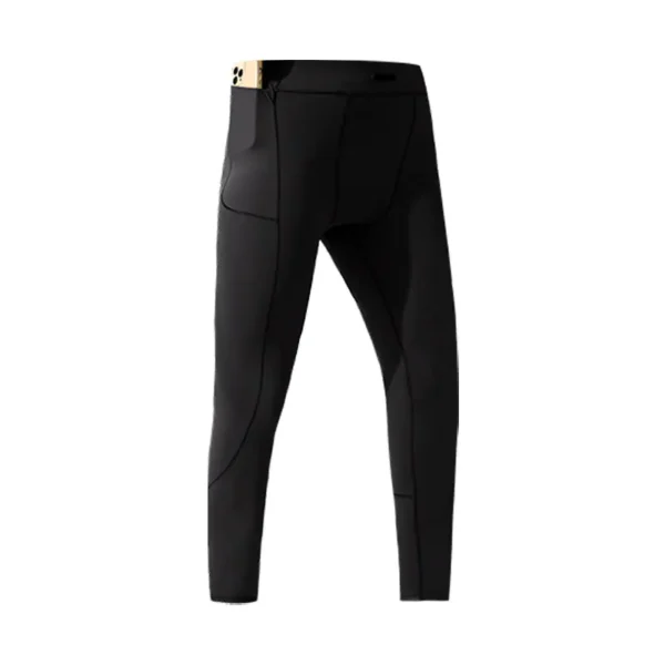 Men's sports fast drying leggings fall high elastic basketball training fitness pants sports running yoga compression pants - Image 5