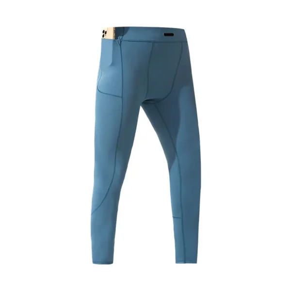 Men's sports fast drying leggings fall high elastic basketball training fitness pants sports running yoga compression pants - Image 3