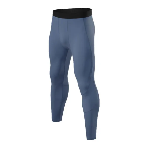 Yoga fitness leggings high elastic quick dry breathable basketball compression pants outdoor sports running training pants - Image 4